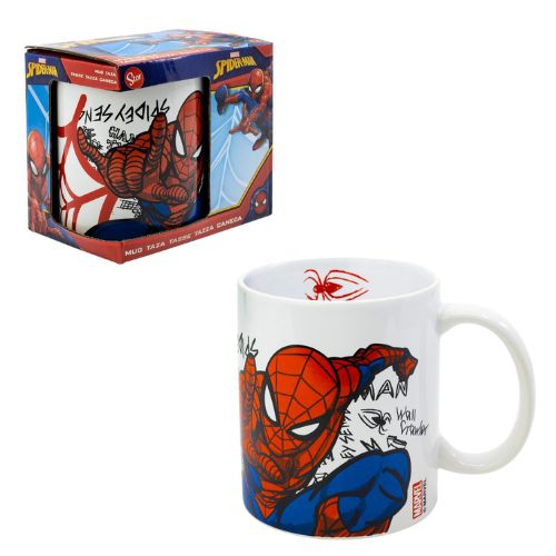 SPIPERMAN – Urban Web – Tazza in Ceramica 325ml (In confezione regalo xxcm)…x12…x24